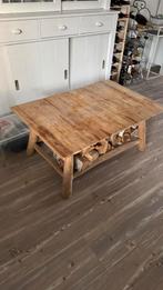 Houten Salontafel, Ophalen, Gebruikt, 100 tot 150 cm, 50 tot 100 cm