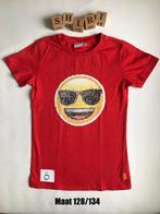 Smiley shirt – omkeerbare pailletten - maat: 128/134 mooi, Ophalen of Verzenden, Zo goed als nieuw, Shirt of Longsleeve, Smiley shirt – omkeerbare