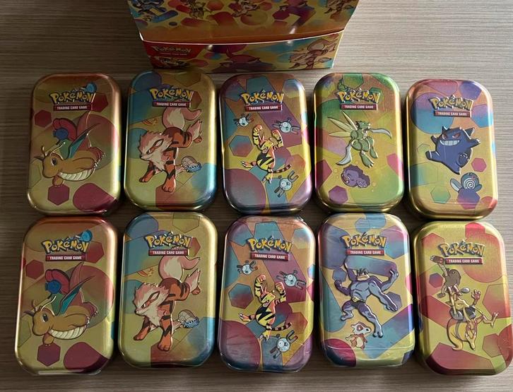 151 min tin sealed, Hobby en Vrije tijd, Verzamelkaartspellen | Pokémon, Nieuw, Booster, Ophalen of Verzenden