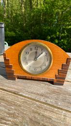 Art deco - schouwklokje - antiek uurwerk, Antiek en Kunst, Ophalen of Verzenden