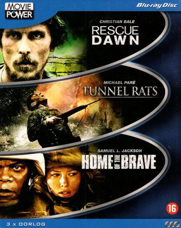 Moviepower 3x oorlog - 3 disc - met slipcover - NL uitgave beschikbaar voor biedingen