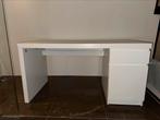 Net wit bureau 140x65 IKEA, Huis en Inrichting, Bureaus, Ophalen, Zo goed als nieuw