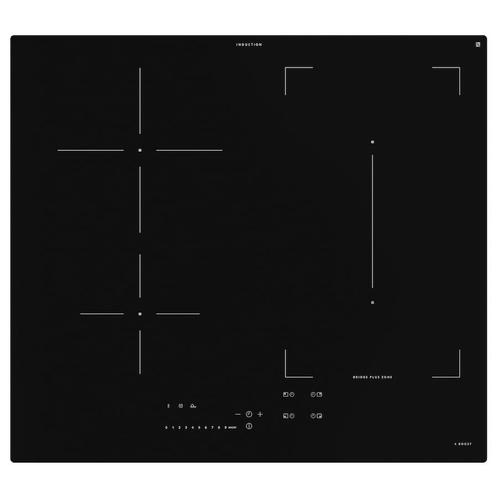 Ikea kolstan inductiekookplaat 58 cm nieuw/zgan, Witgoed en Apparatuur, Kookplaten, Zo goed als nieuw, Inbouw, Inductie, 4 kookzones