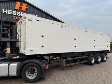 Schmitz Cargobull 55m3 alu kipper, klep/deuren, liftas, BPW, beschikbaar voor biedingen