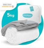 Verzwaringsdeken 5kg – CozySense – 140x200cm, Eenpersoons, Wit, Ophalen of Verzenden, Deken of Dekbed