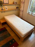 Auping Auronde 90x200 / 2x tafel / 1 pers / als nw. matras, Ophalen, Verstelbaar, 90 cm, Zo goed als nieuw