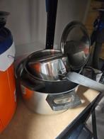 Gratis pannen, Huis en Inrichting, Keuken | Potten en Pannen, Ophalen, Gebruikt, Pannenset