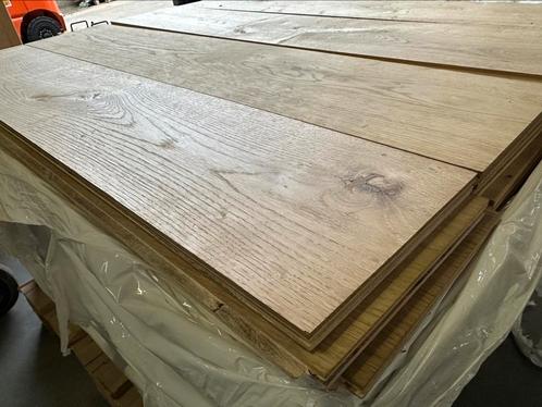Eiken parket vloer 30m2, Doe-het-zelf en Verbouw, Vloerdelen en Plavuizen, Gebruikt, Parket, Hout, 50 tot 150 cm, 10 tot 30 cm