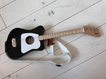 Loog kids 3+ mini acoustic guitar black kindergitaar zwart beschikbaar voor biedingen