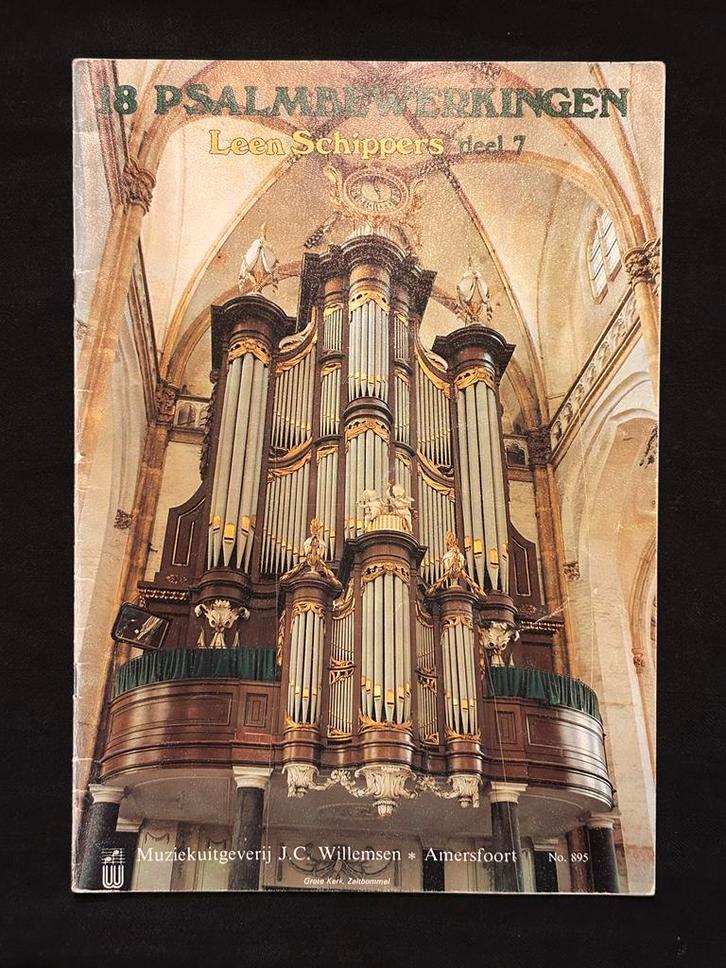 Leen Schippers - Psalmbewerkingen Deel 7, Muziek en Instrumenten, Bladmuziek, Gebruikt, Artiest of Componist, Religie en Gospel