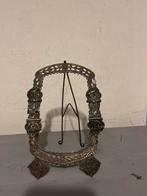Antiek Fotolijstje met Stand, Ophalen of Verzenden, Ovaal, Minder dan 50 cm, Minder dan 100 cm