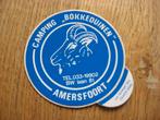 Camping Bokkeduinen Amersfoort 8 cm Sticker, Ophalen, Nieuw, Overige typen