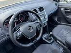 Volkswagen Polo 1.2 TSI Lounge PANO ECC CRUISE LMV, 21 km/l, Stof, Gebruikt, Zwart