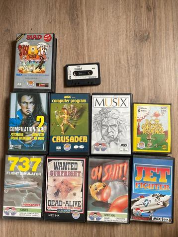 Msx 64K games beschikbaar voor biedingen