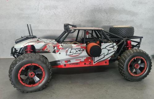 Losi dbxl 32cc, Hobby en Vrije tijd, Modelbouw | Radiografisch | Auto's, Gebruikt, Auto offroad, Elektro, Overige schalen, Ophalen of Verzenden
