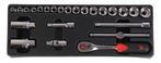 Doppendoos 3/8" 24 delig, Auto diversen, Verzenden