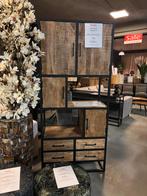 Vakkenkast mangohout SALE, Nieuw, 150 tot 200 cm, 25 tot 50 cm, 50 tot 100 cm