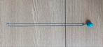 Zilveren ketting met turkoois hanger 27 cm, Ophalen of Verzenden, Zo goed als nieuw, Blauw, Steen of Mineraal