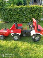 Brandweer trapauto/trekker Unimog, Kinderen en Baby's, Ophalen, Zo goed als nieuw, Overige merken