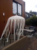 2 grote Ibiza Style parasols en 1 tafelmodel, Ophalen, Gebruikt
