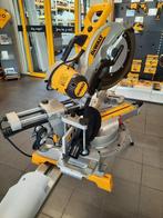 Dewalt DWS780 afkortzaag + DE7023 onderstel met steunen, Doe-het-zelf en Verbouw, Ophalen, Nieuw, Dewalt, Afkortzaag