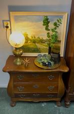 Mooie houten buikkast met lades, Ophalen, Gebruikt, 100 tot 150 cm, Eikenhout