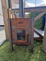 K-Stove pelletkachel buiten+rookafvoer. Incl 3x10 kg pellets, Ophalen, Zo goed als nieuw
