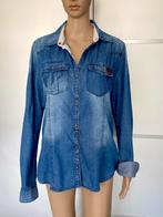 H671 Garcia maat L=40/42 spijkerblouse blouse jeans spijker, Kleding | Dames, Blouses en Tunieken, Garcia, Blauw, Maat 42/44 (L)