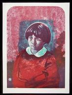 John Sherrill Houser - Portrait of a Boy - Litho Handgesign., Ophalen of Verzenden