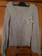 Trui met pofmouwen, Kleding | Dames, Truien en Vesten, Ophalen of Verzenden, Maat 36 (S), Grijs, Gedragen