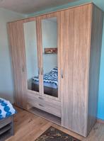 Kledingkast met spiegels, Huis en Inrichting, Kasten | Kledingkasten, 200 cm of meer, 150 tot 200 cm, Ophalen of Verzenden, Zo goed als nieuw