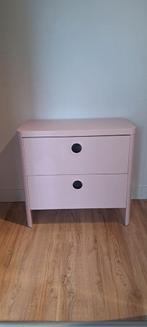 Roze ikea busunge ladekast met 2 lades, Ophalen