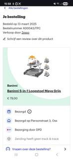 Loopstoel, Ophalen, Zo goed als nieuw, Overige typen, Met geluid