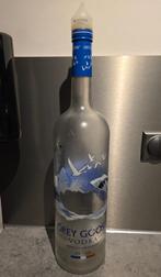 Grey goose fles 3L leeg, Ophalen of Verzenden, Zo goed als nieuw, Overige typen