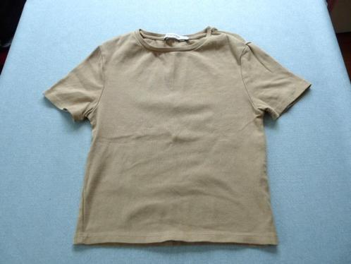 eenvoudig kort beige tshirt van Stradivaruis , mt XS, Kleding | Dames, T-shirts, Zo goed als nieuw, Maat 34 (XS) of kleiner, Beige