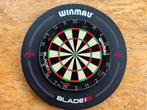 Winmau Blade 6 triplecore carbon dartbord met surround, Ophalen of Verzenden, Zo goed als nieuw, Dartbord