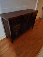 Indonesisch ogend dressoir 144x91x43 cm, Huis en Inrichting, Kasten | Wandmeubels, Ophalen, Gebruikt, X, Minder dan 100 cm