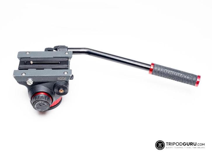 Manfrotto MVH502AH videokop, Audio, Tv en Foto, Fotografie | Statieven en Balhoofden, Gebruikt, Balhoofd, Minder dan 150 cm, Ophalen of Verzenden