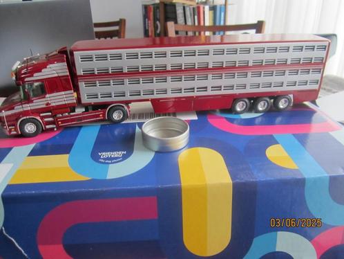 TEKNO/WSI ? SCANIA 164G-480 VAN DE FA.VAEX, Hobby en Vrije tijd, Modelauto's | 1:50, Zo goed als nieuw, Bus of Vrachtwagen, Overige merken