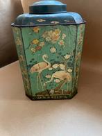 Vintage Van Melle Toffeesblik met Flamingo's, Ophalen, Gebruikt, Overige