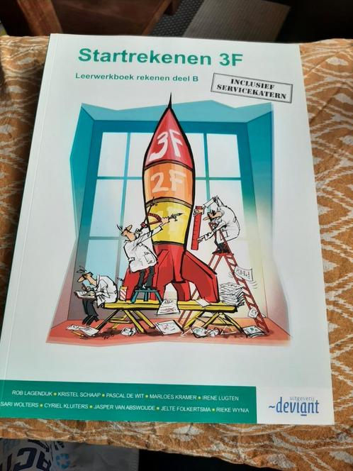 Jasper van Abswoude - 3F boek B startrekenen, Boeken, Schoolboeken, Zo goed als nieuw, Nederlands, Overige niveaus, Ophalen of Verzenden