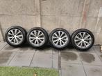 Peugeot Lichtmetalen velgen Met winterbanden. 205/55/R16, Auto-onderdelen, Banden en Velgen, Ophalen, Gebruikt, 16 inch, Banden en Velgen