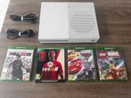 Xbox One S (alleen console) + 4 spellen te koop, Spelcomputers en Games, Spelcomputers | Xbox One, Ophalen, Xbox One, Zonder controller