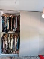 Ikea hasvik grijsbeige schuifdeuren maat 236 bij 200.breed., Huis en Inrichting, Kasten | Kledingkasten, Ophalen of Verzenden