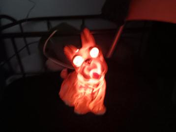 Lamp met Hondjes Motiv beschikbaar voor biedingen