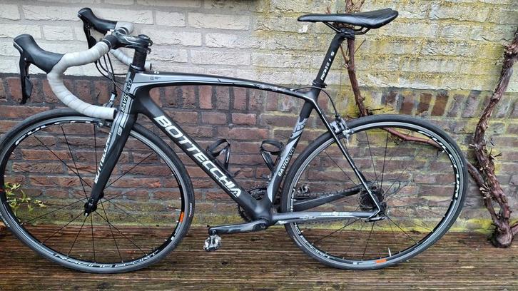 Bottecchia carbon racefiets maat 53 (S/M), Fietsen en Brommers, Fietsen | Racefietsen, Gebruikt, Overige merken, Meer dan 20 versnellingen