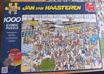 Jan van Haasteren - De vertrekhal - 1000 stukjes beschikbaar voor biedingen