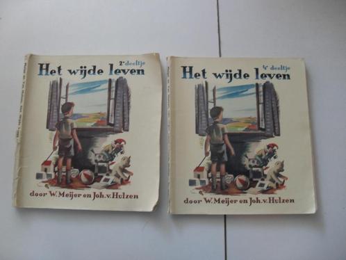 9x het wijde leven - w. meijer en joh. van hulzen- hulst, Boeken, Schoolboeken, Gelezen, Ophalen of Verzenden