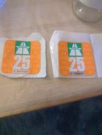 1 of 2 stuks Zwitserland vignet op stickervel, Drie personen of meer