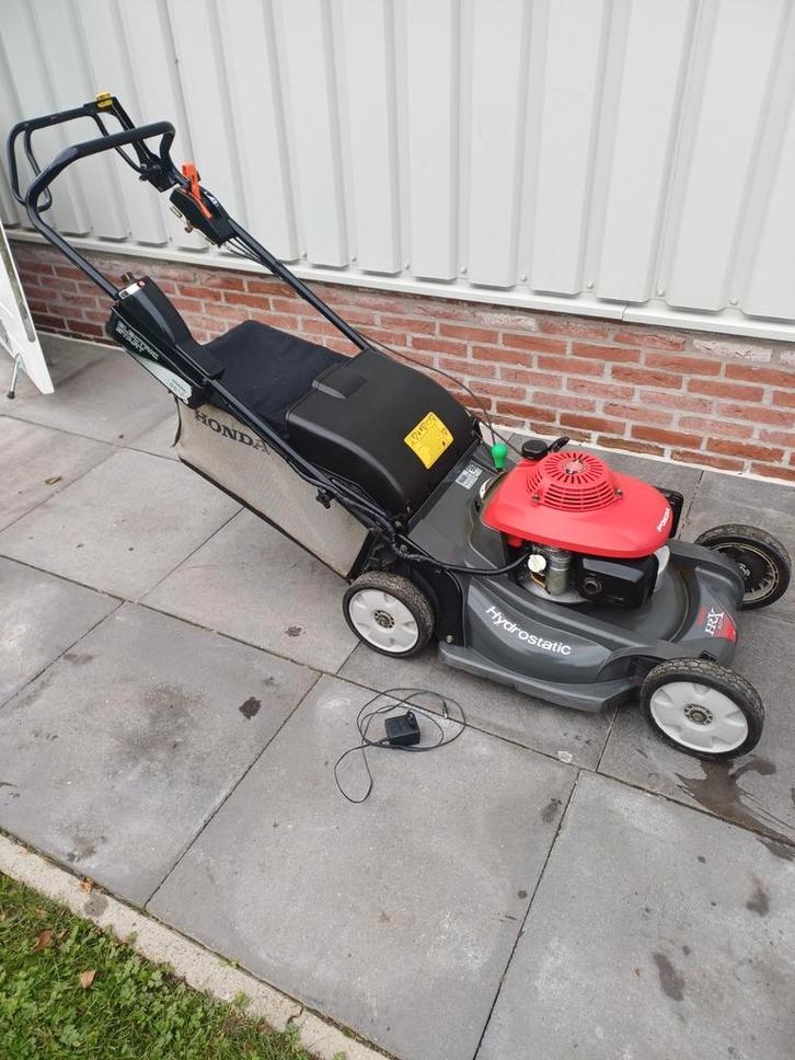 Honda HRX 537 Hydrostatic, Rotostop & Versamow mulch!, Tuin en Terras, Grasmaaiers, Gebruikt, Benzine-grasmaaier, 50 cm of meer